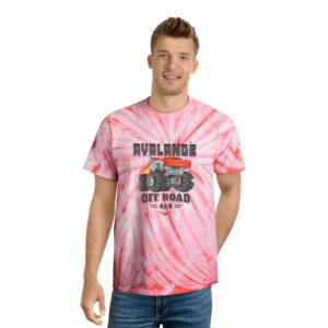 Vibrant Tie-Dye Tee, Youth Adventure T-Shirt, Summer Fun Shirt, Off-Road Enthusiast Apparel, Unique Summer Gift