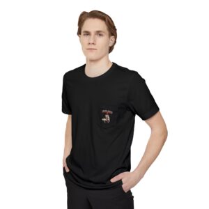 Unisex Graphic Pocket T-Shirt, Casual Tee, Gift for Him or Her, Vintage Style, Summer Essential, Comfortable Everyday Wear