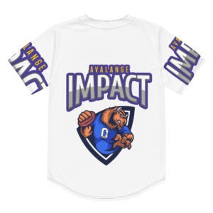 Unisex Adult Recycled Baseball Jersey – Eco-Friendly Athletic Shirt