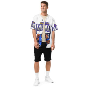 Unisex Adult Recycled Baseball Jersey – Eco-Friendly Athletic Shirt