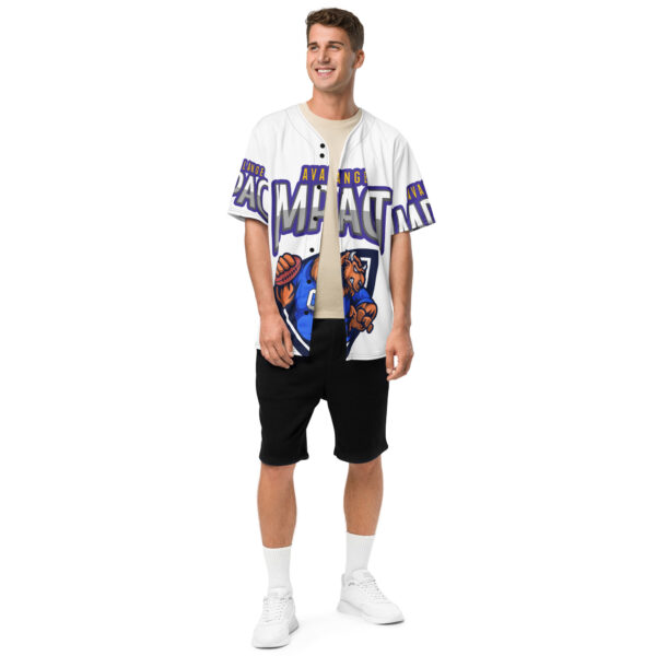 Unisex Adult Recycled Baseball Jersey – Eco-Friendly Athletic Shirt