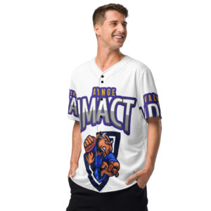 Unisex Adult Recycled Baseball Jersey – Eco-Friendly Athletic Shirt