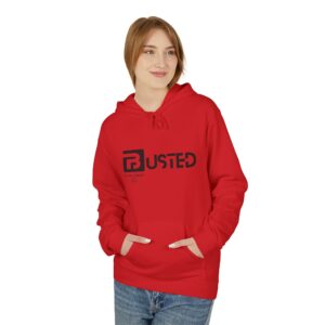 Busted Unisex Fleece Hoodie – Stylish Custom Graphic Sweatshirt for Cozy Fall & Winter, Perfect Gift for Casual Everyday Wear