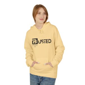 Busted Unisex Fleece Hoodie – Stylish Custom Graphic Sweatshirt for Cozy Fall & Winter, Perfect Gift for Casual Everyday Wear