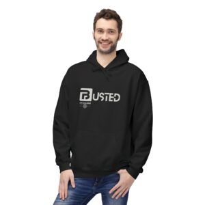 Busted Unisex Fleece Hoodie – Stylish Custom Graphic Sweatshirt for Cozy Fall & Winter, Perfect Gift for Casual Everyday Wear