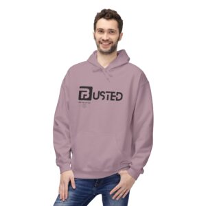 Busted Unisex Fleece Hoodie – Stylish Custom Graphic Sweatshirt for Cozy Fall & Winter, Perfect Gift for Casual Everyday Wear