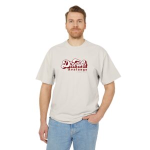 Discover Avalanche Unisex Heavy Faded Tee, Vintage Graphic T-Shirt, Casual Wear, Outdoor Adventures, Gift for Explorers, Everyday Comfort