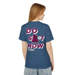 Do Sh*t Now Tee, Motivational T-Shirt for Daily Inspiration, Unisex Heavyweight Cotton Shirt, Relaxed Fit, Perfect Gift for Friends