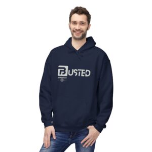 Busted Unisex Fleece Hoodie – Stylish Custom Graphic Sweatshirt for Cozy Fall & Winter, Perfect Gift for Casual Everyday Wear
