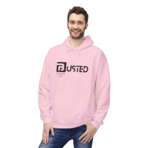 Busted Unisex Fleece Hoodie – Stylish Custom Graphic Sweatshirt for Cozy Fall & Winter, Perfect Gift for Casual Everyday Wear