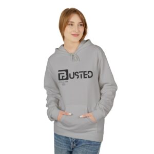 Busted Unisex Fleece Hoodie – Stylish Custom Graphic Sweatshirt for Cozy Fall & Winter, Perfect Gift for Casual Everyday Wear