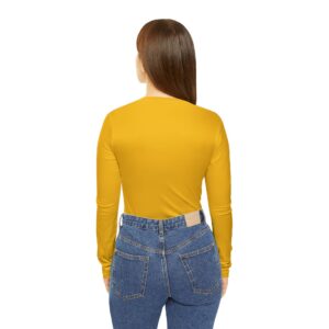 Women’s Long Sleeve V-Neck Graphic Tee – Casual Everyday Top, Trendy Fashion, Unique Gift for Her