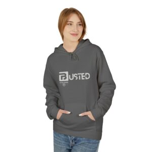 Busted Unisex Fleece Hoodie – Stylish Custom Graphic Sweatshirt for Cozy Fall & Winter, Perfect Gift for Casual Everyday Wear