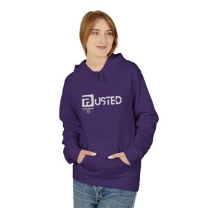 Busted Unisex Fleece Hoodie – Stylish Custom Graphic Sweatshirt for Cozy Fall & Winter, Perfect Gift for Casual Everyday Wear