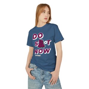 Do Sh*t Now Tee, Motivational T-Shirt for Daily Inspiration, Unisex Heavyweight Cotton Shirt, Relaxed Fit, Perfect Gift for Friends