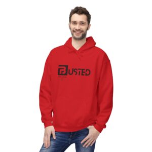 Busted Unisex Fleece Hoodie – Stylish Custom Graphic Sweatshirt for Cozy Fall & Winter, Perfect Gift for Casual Everyday Wear