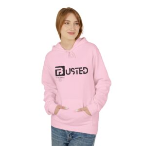 Busted Unisex Fleece Hoodie – Stylish Custom Graphic Sweatshirt for Cozy Fall & Winter, Perfect Gift for Casual Everyday Wear